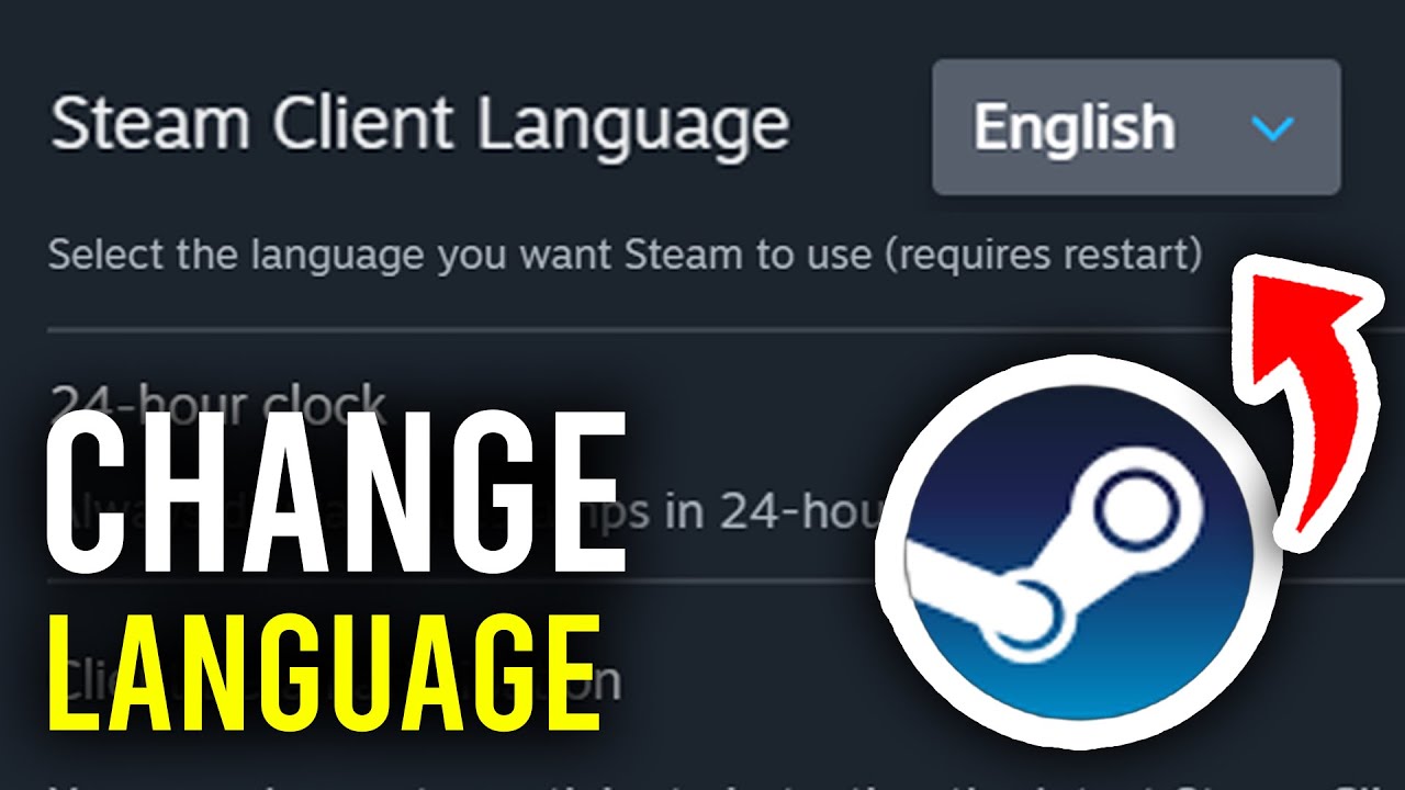 How To Change Language On Steam Back To English