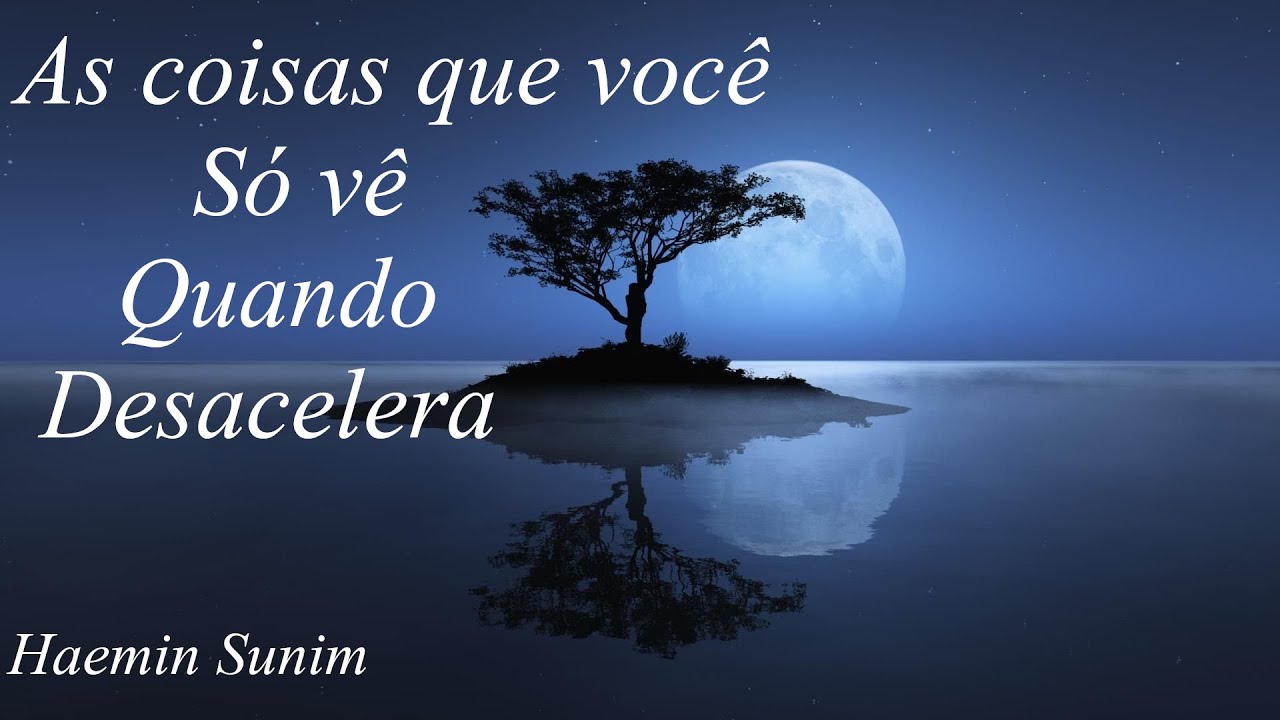 As coisas que você só vê quando desacelera - Haemin Sunim - Audiobook