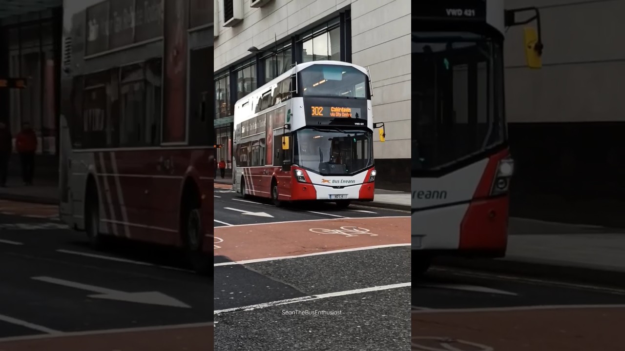Bus &Eacute;ireann: Route 302 | Wright Gemini 3 VWD421 | Henry Street, Limerick City | 1/4/2023