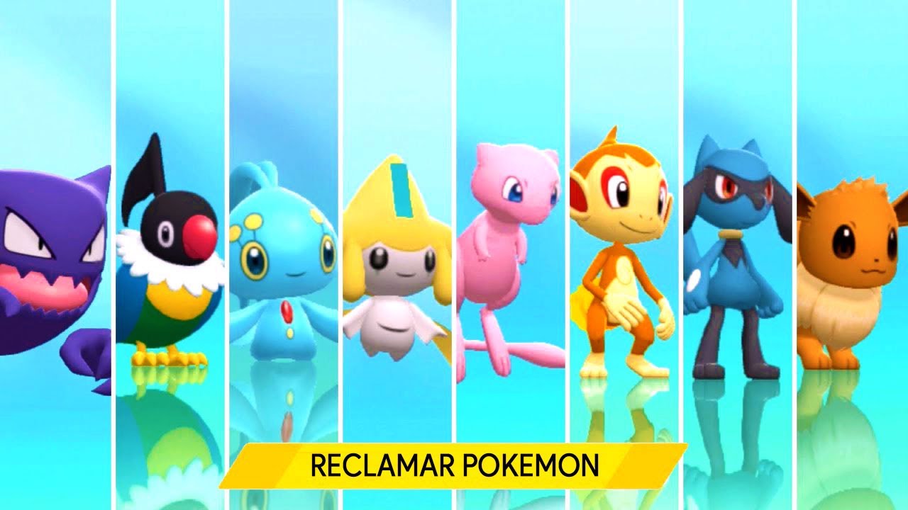COMO OBTENER TODOS los POKEMON de REGALO en POKEMON DIAMANTE BRILLANTE y PERLA RELUCIENTE