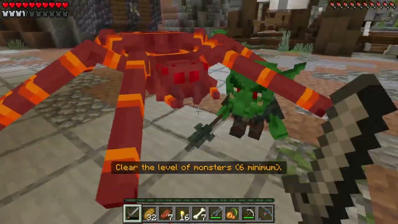Dungeon Depths MAP in Minecraft PE