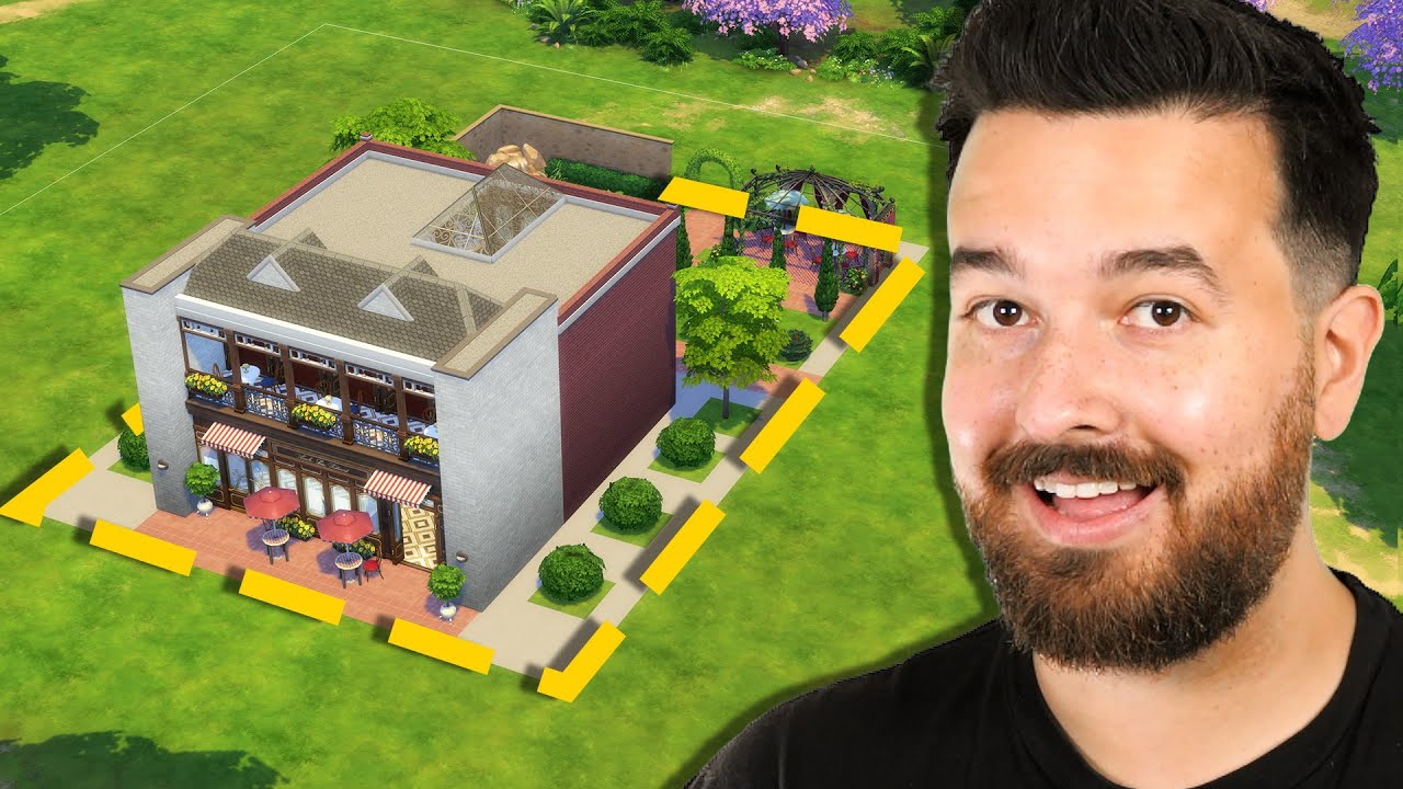 I am building a restaurant in The Sims 4