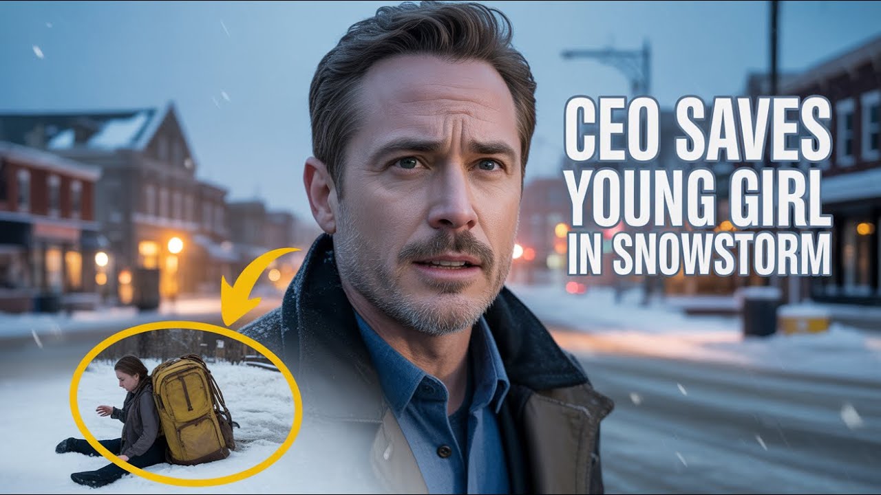 Discover the Incredible Moment a Millionaire CEO Saved a Collapsed Girl in Snow — A Life-Changin...