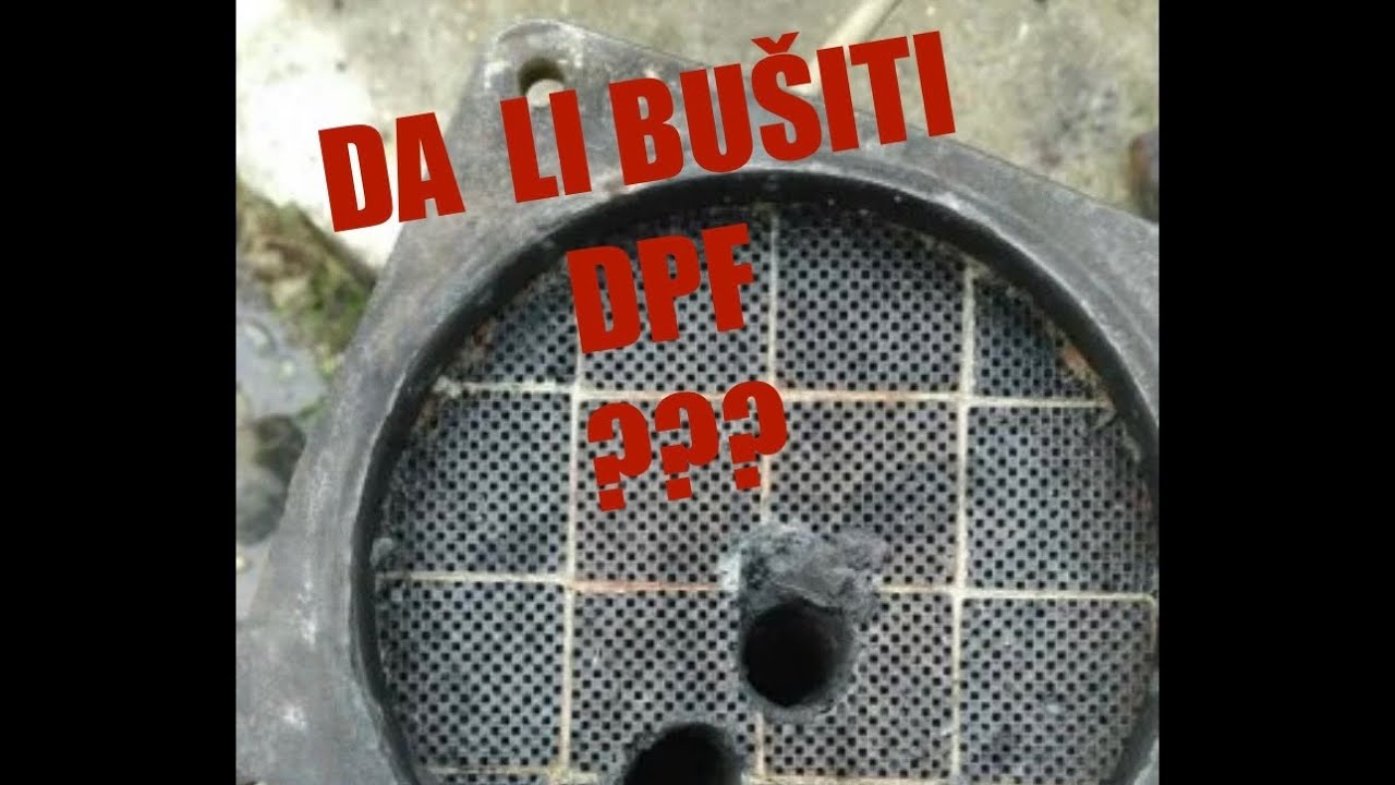 Da LI BUŠITI DPF FILETER???