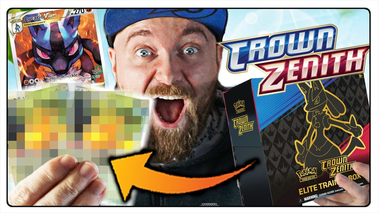 JEDEN CROWN ZENITH Elite Trainer Box! ZA DUŻO RZADKICH KART? | PACZKA OD POK&Eacute;MON COMPANY
