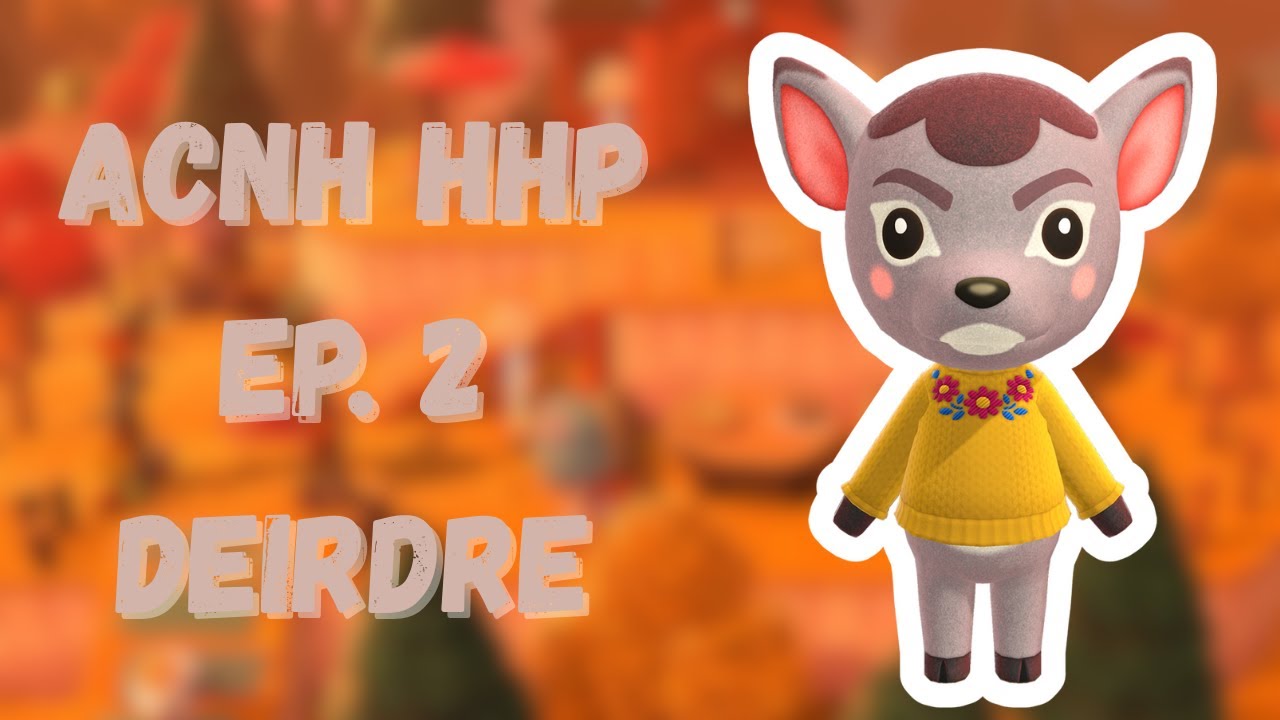 Animal Crossing: New Horizons HHP Decorating Deirdre's House