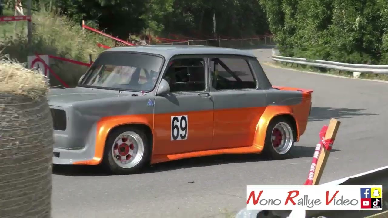 Course de cote de BARCELONNETTE / LE SAUZE passages exterieurs essais et courses SIMCA RALLYE 2 FC1
