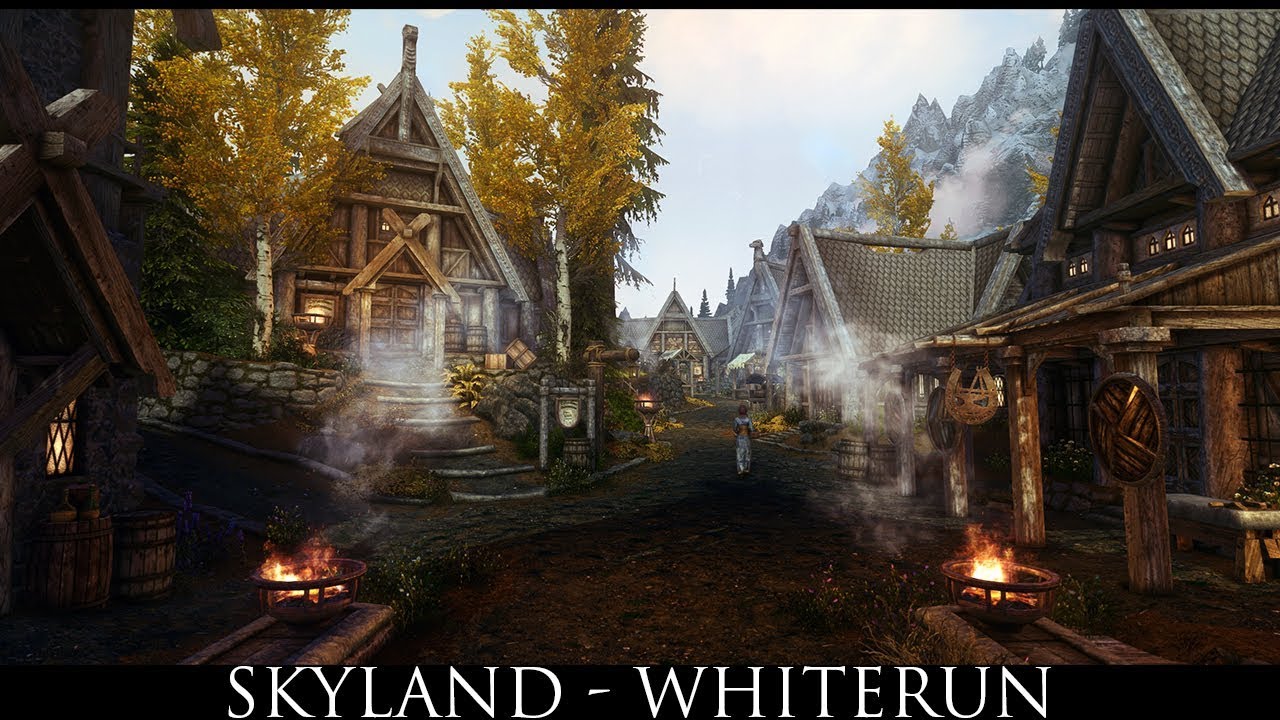 Skyrim SE Mods: Skyland - Whiterun