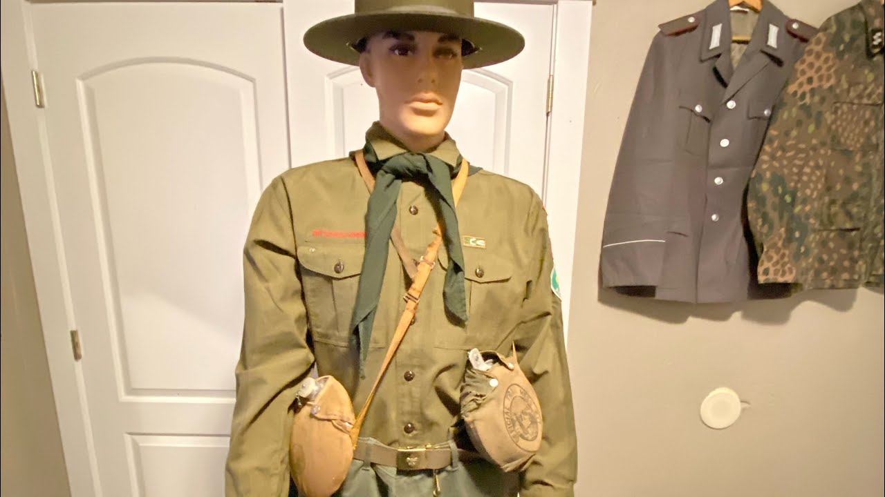 My vintage Boy Scout equipment/uniform