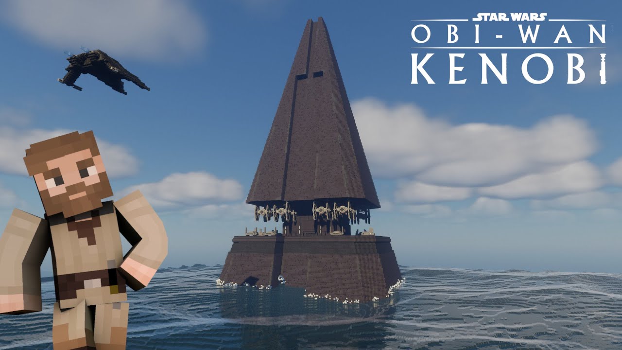 Строим крепость инквизиторов из Кеноби в Minecraft!