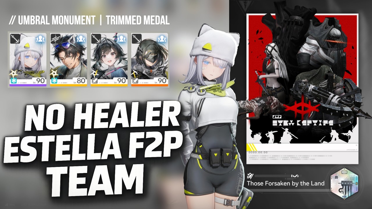 No Healer, Estella Endministrator | Umbral Monument | Arknights: Endfield