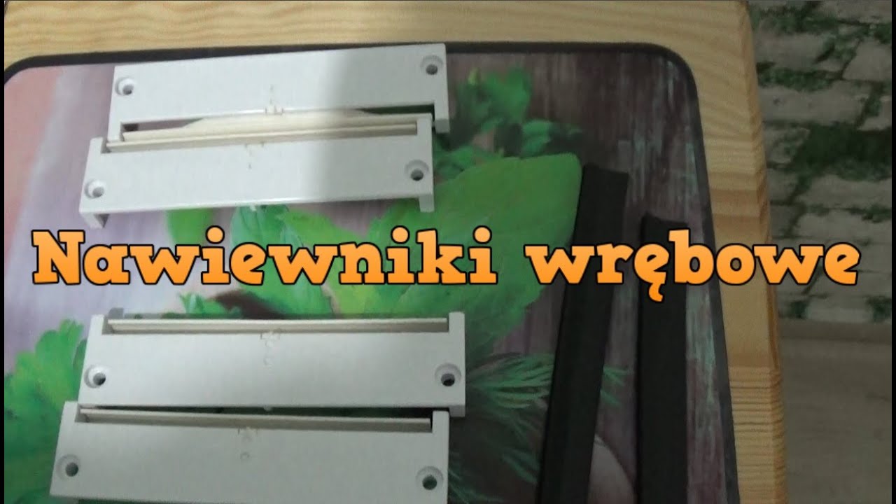 Montaż nawiewników wrębowych