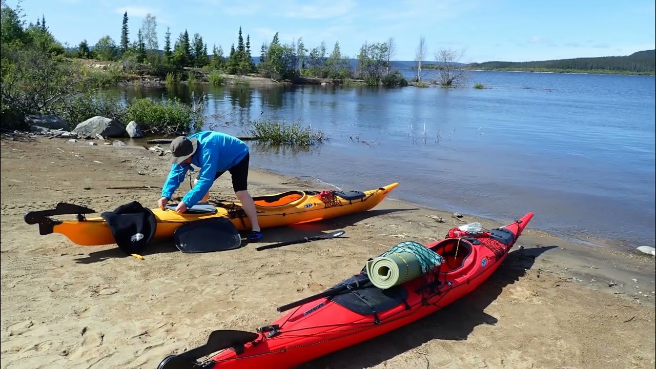 Epic Lac Manicouagan Kayak Adventure Part 1