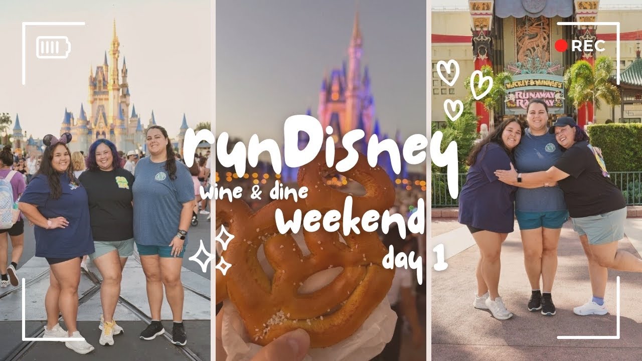 WINE & DINE RACE WEEKEND DAY 1 | Hollywood Studios & Magic Kingdom