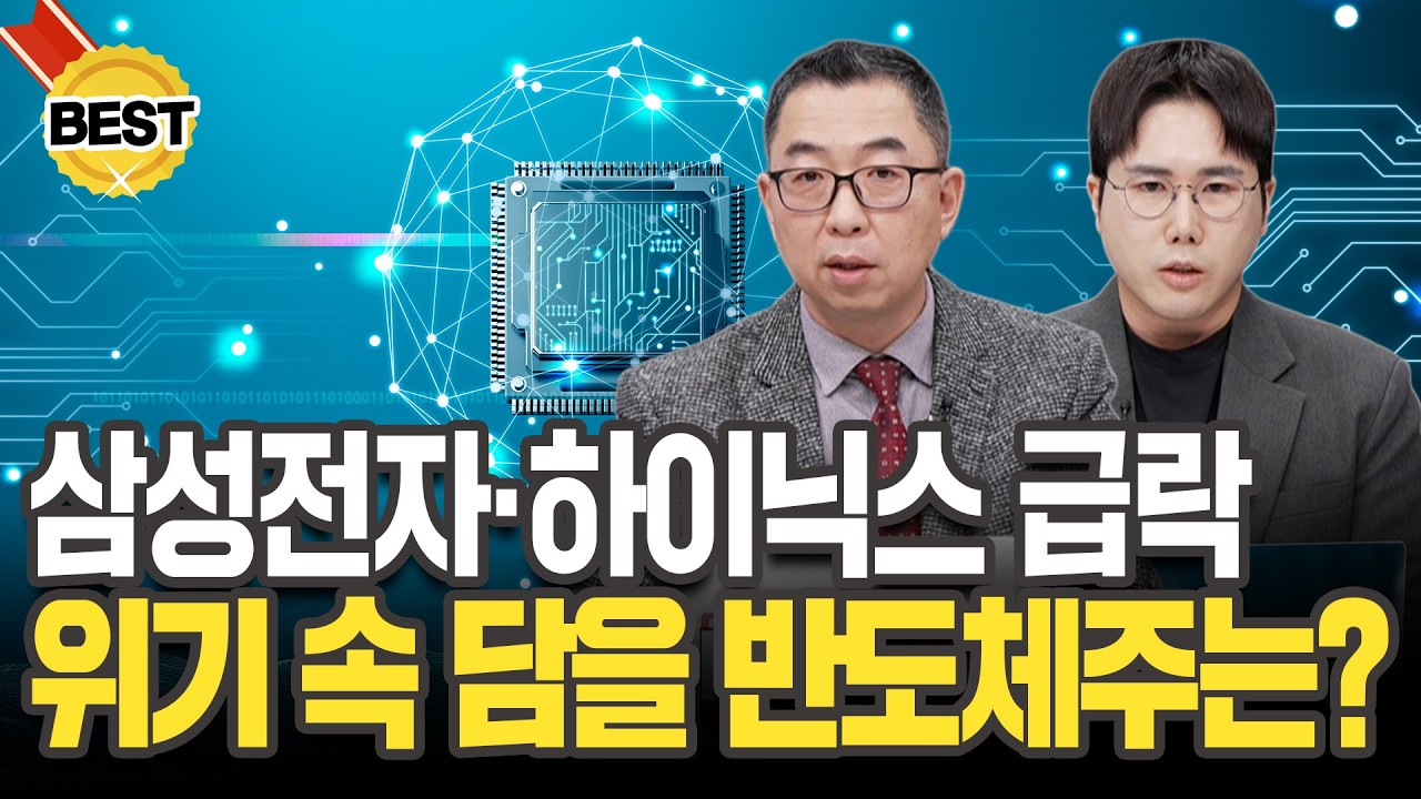 삼성전자 흔들릴 때 '풀매수'하세요! 지금 담아갈만한 반도체주 TOP 2!