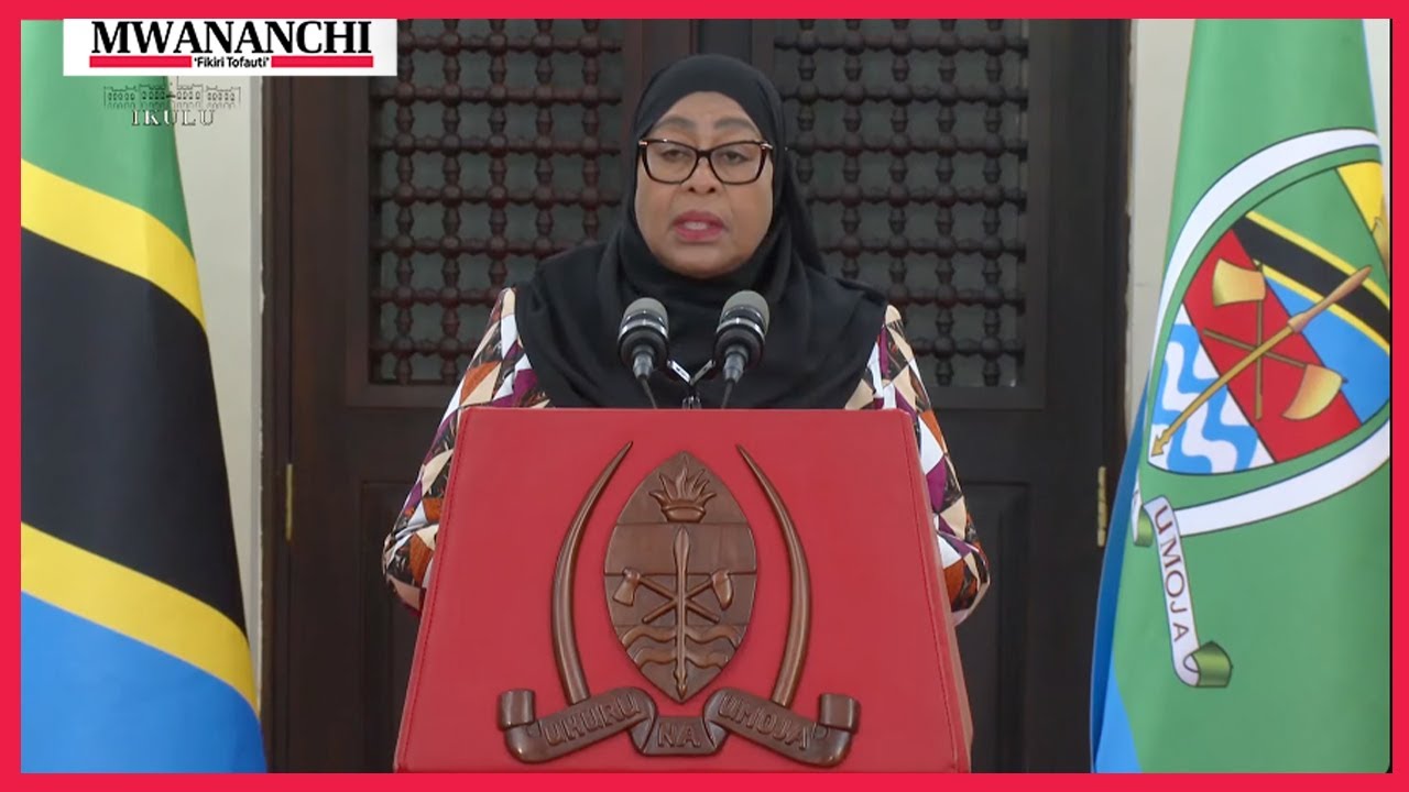 #LIVE: RAIS SAMIA AKIZUNGUMZA NA VYOMBO VYA HABARI IKULU CHAMWINO