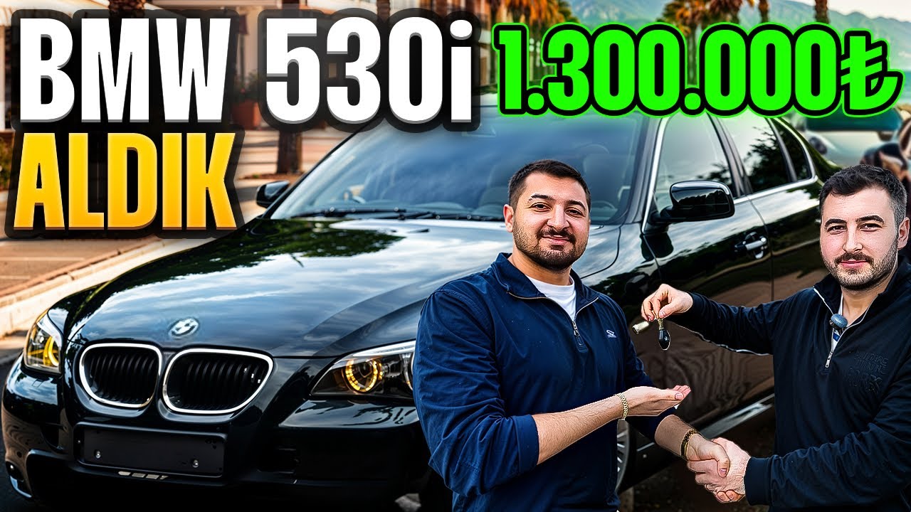 EMSALSİZ BMW E60 ALDIK! 1.300.000TL