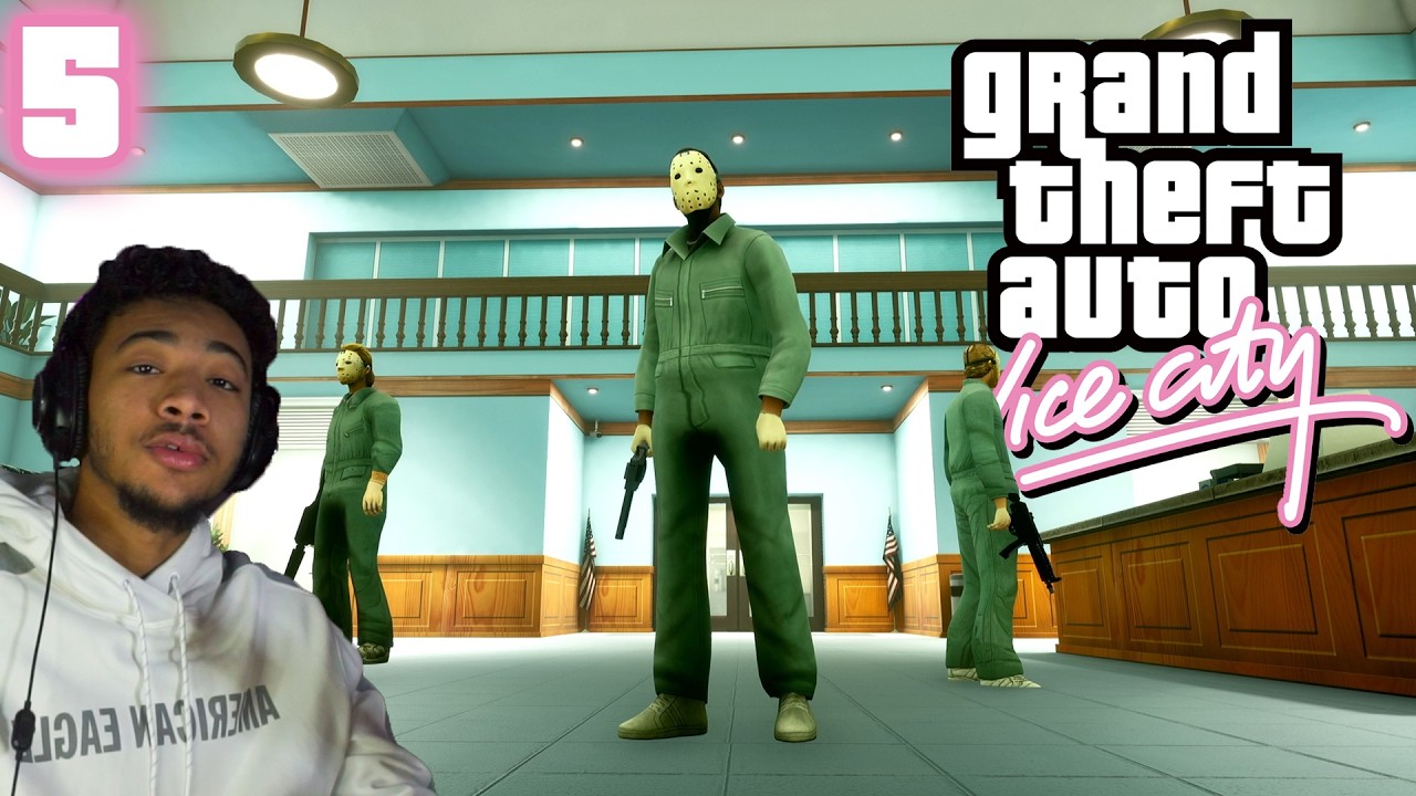 We Hitting a Bank!!! | Grand Theft Auto Vice City - Part 5