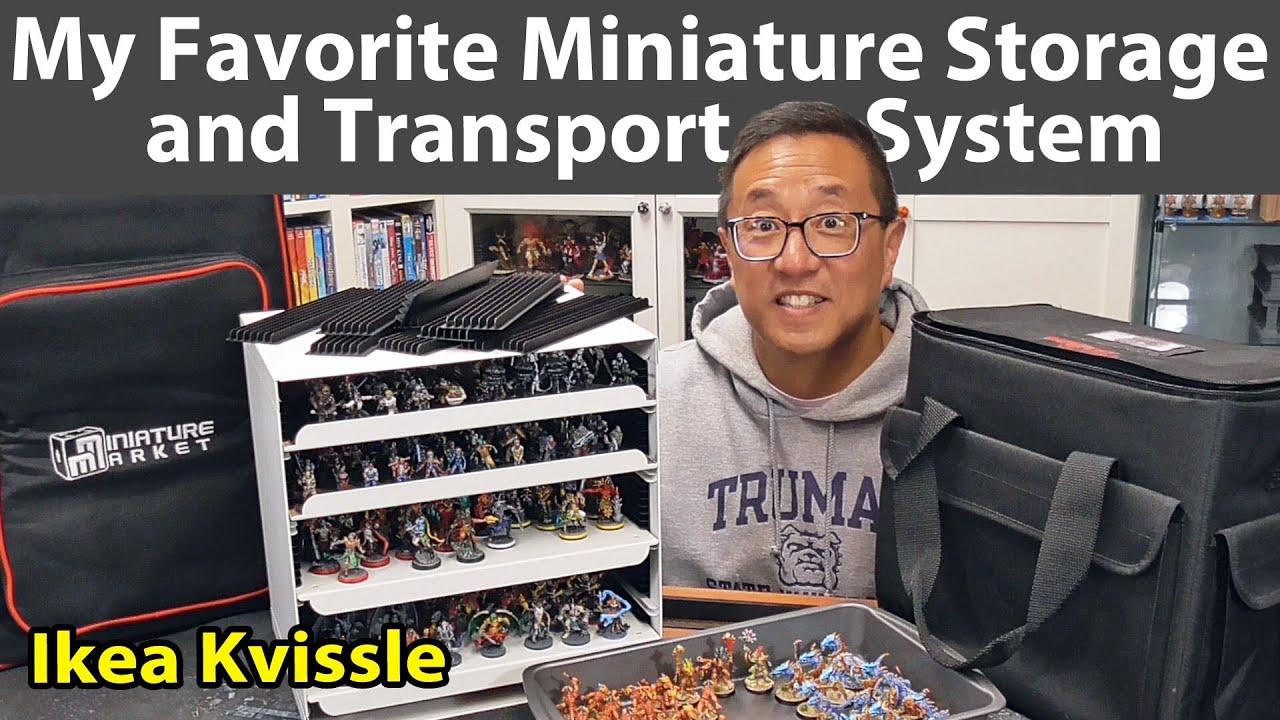 My Favorite Miniature Storage and Transport System Using Ikea Kvissle