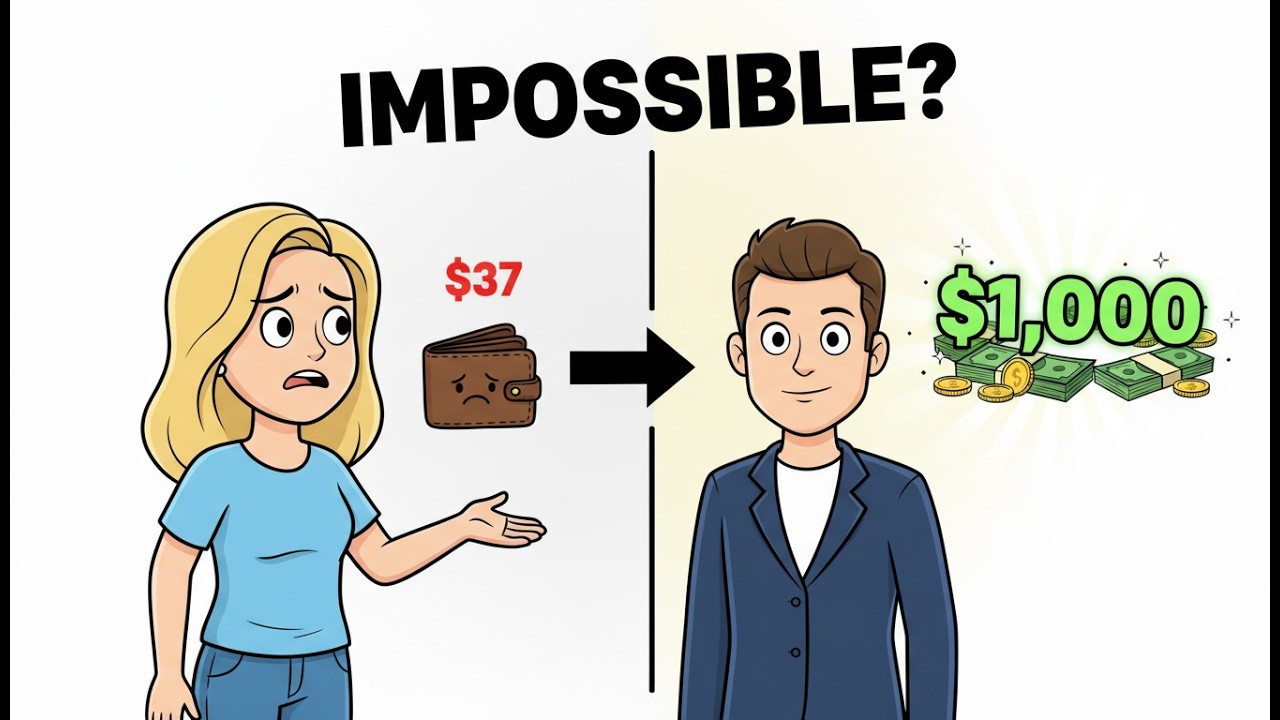 Why Your First $1000 Is Actually Impossible To Save ⭐