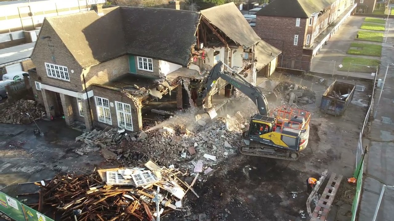 Lincoln Imp Pub Demolition   7th January 2026