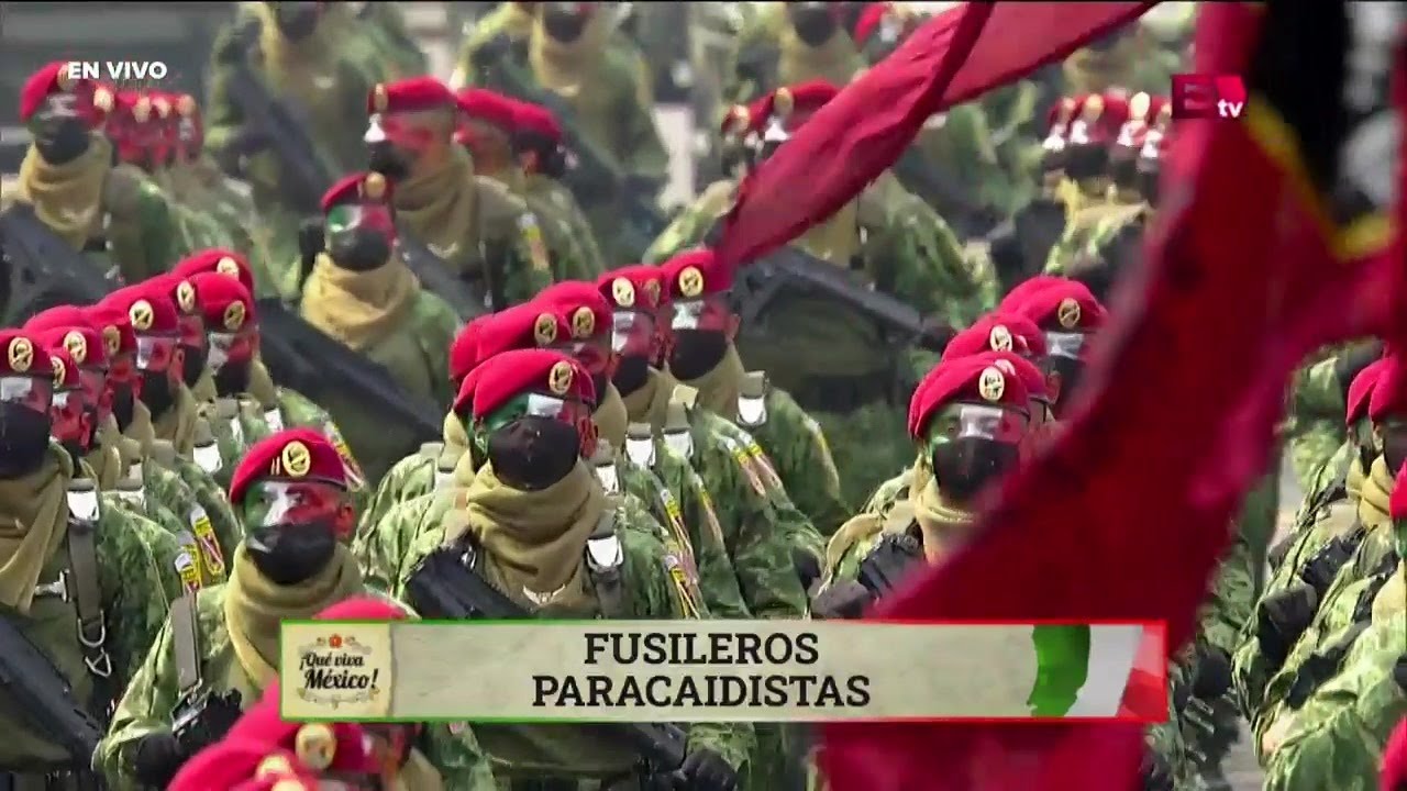 Desfile Militar 2021 | Fusileros paracaidistas | Imagen Noticias