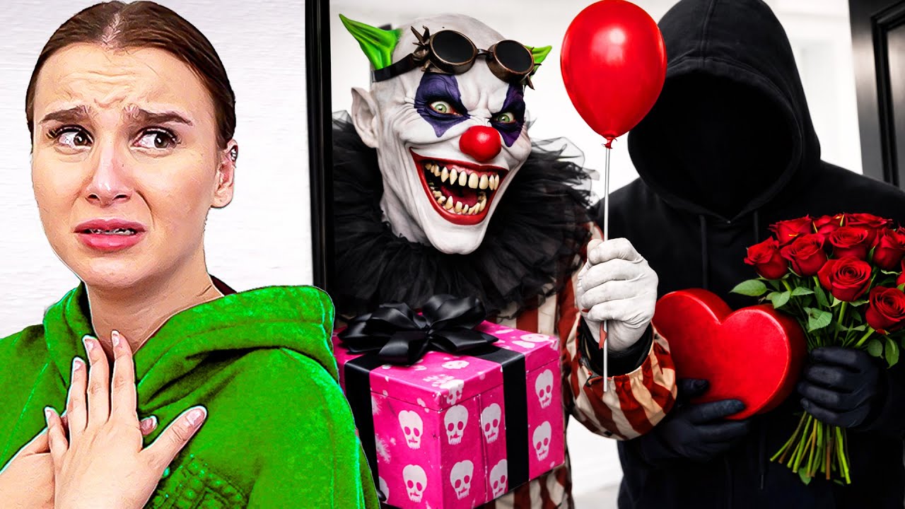 Alinas Geburtstag mit HORROR CLOWN & STALKER ! 😨🎈