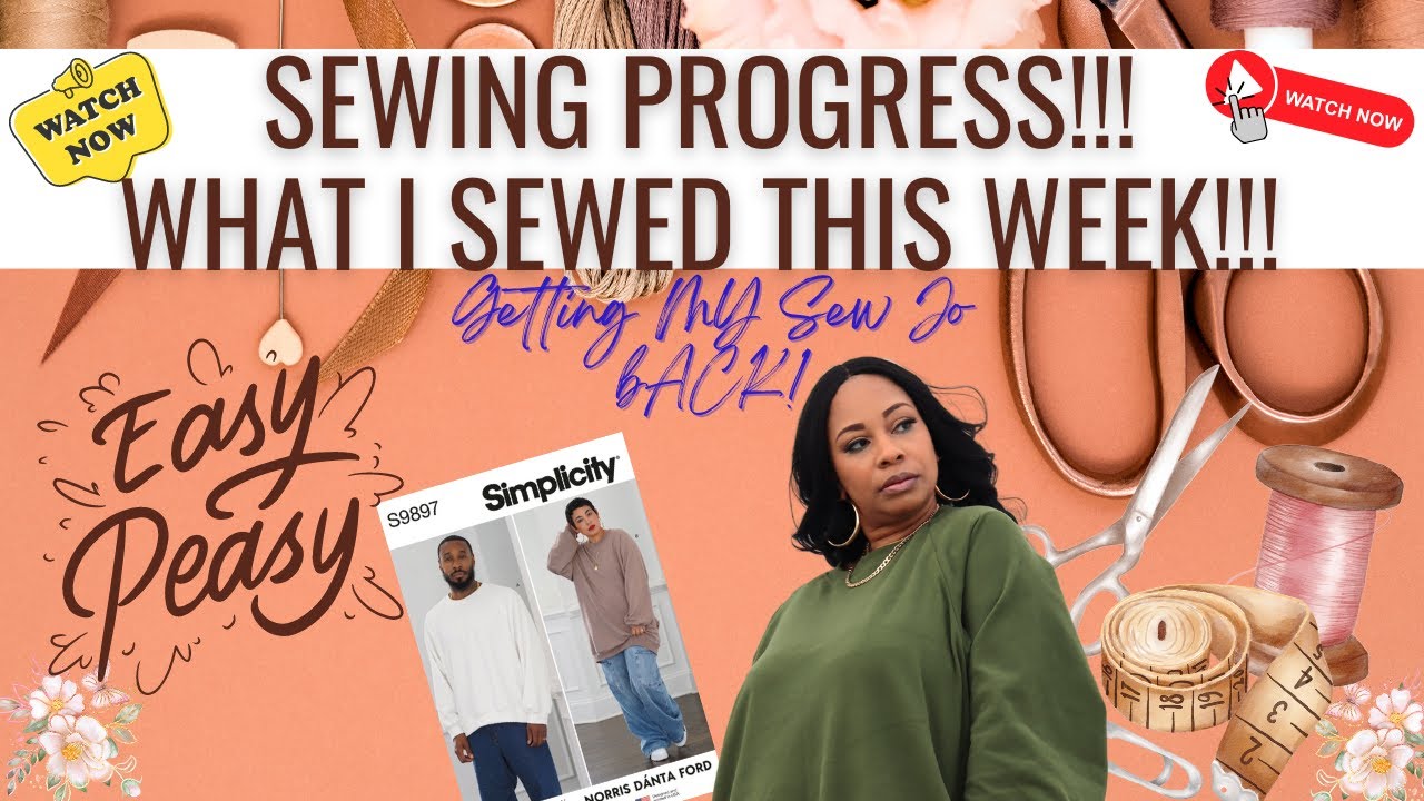 What I Made This Week!! Simplicity 9897!! SUPER EASY!