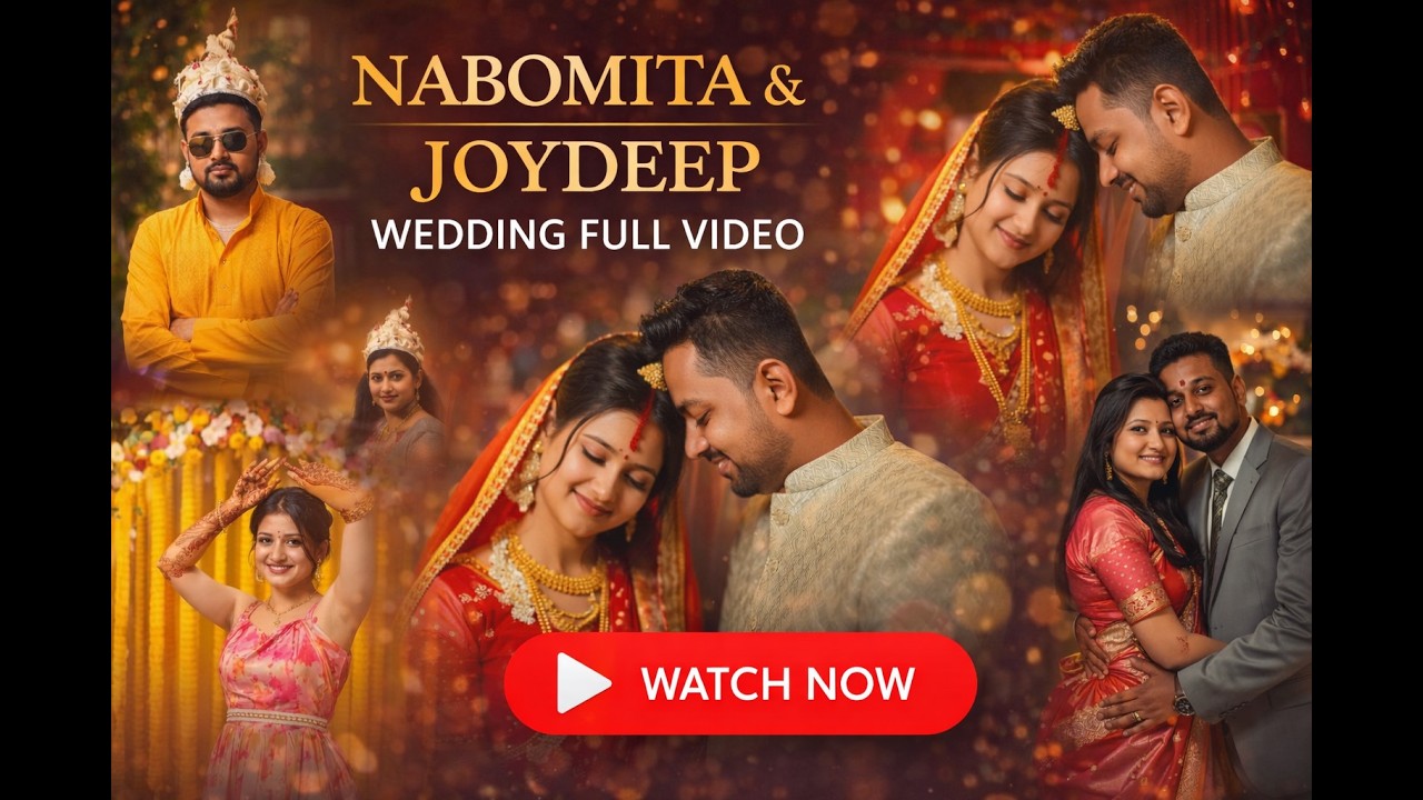 A glimpse of their forever — a wedding film filled with love, laughter, and timeless beginnings.