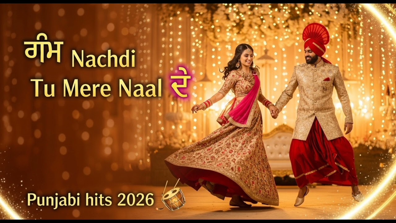 Nachdi Tu Mere Naal 🔥 | DJ Punjabi Dance Hit 2026 | Full Bhangra Party Song