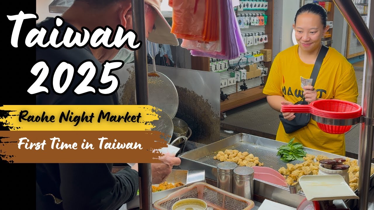 RAOHE NIGHT MARKET IN TAIPEI TAIWAN| First Time sa Taiwan| January 2025