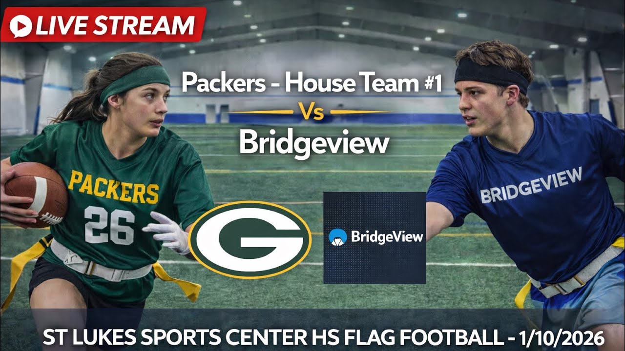 Packers - House Team #1 Vs Bridgeview St Lukes Sports Center HS Flag Football