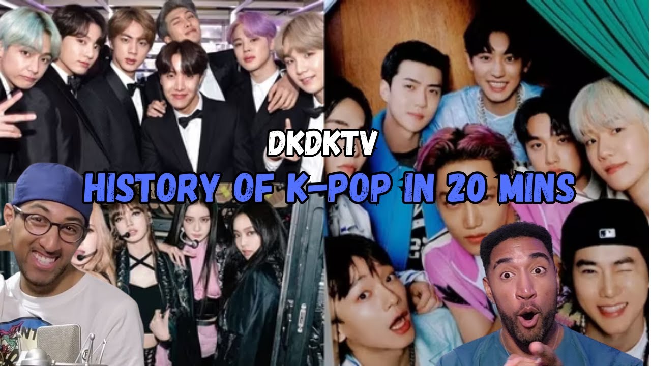 Рэперы реагируют на историю K-Pop за 20 минут (DKDKTV)