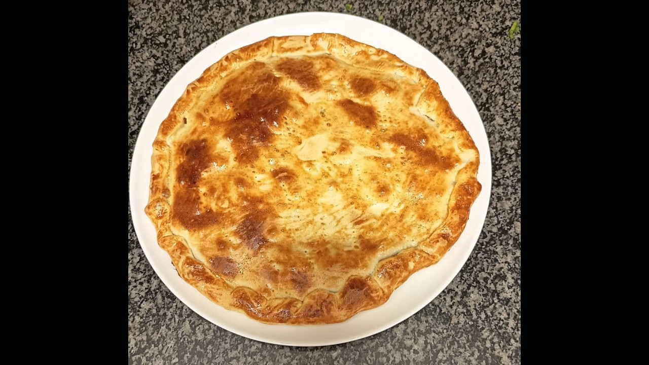 Empanada de Pollo Especiada con Verduras