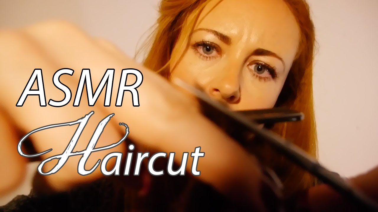 ASMR Haircut Role Play - Binaural ✂︎Spraying & Scissors✂︎