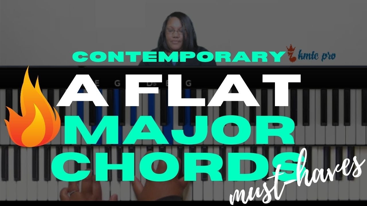 A Flat Major Chords | A Flat Piano Chord | Gospel Piano | Beginner | Intermediate | Advanced
