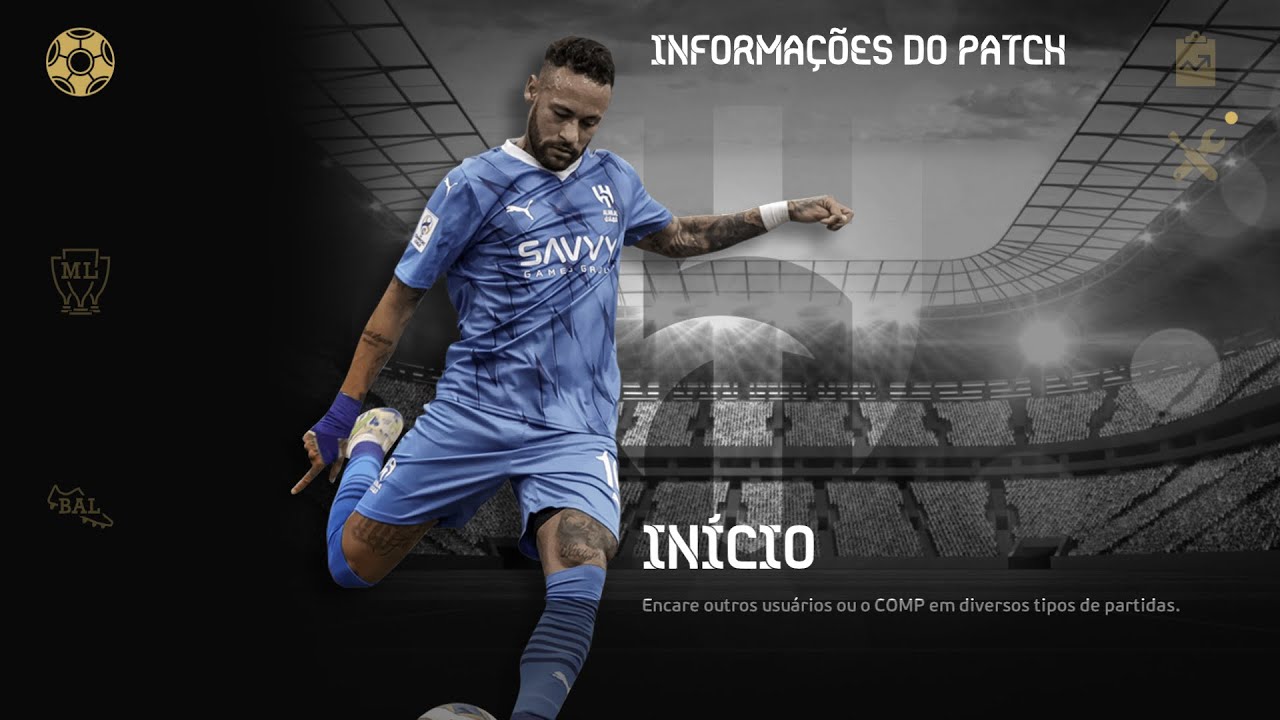 Novo Menu Mod / New menu - Para qualquer Patch - PES 21 PC - @gbedicoes / + Tutorial