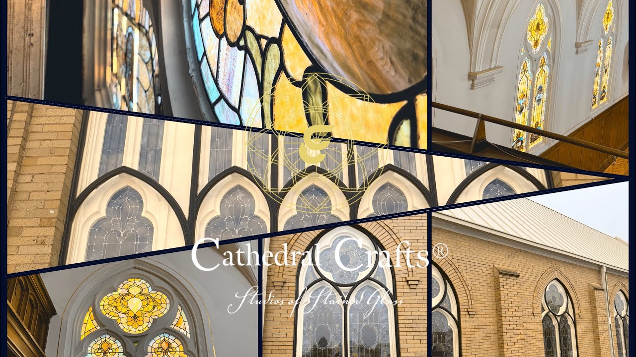 Stained Glass Restoration, Church Church Window Repair, & Custom Protective Coverings Install