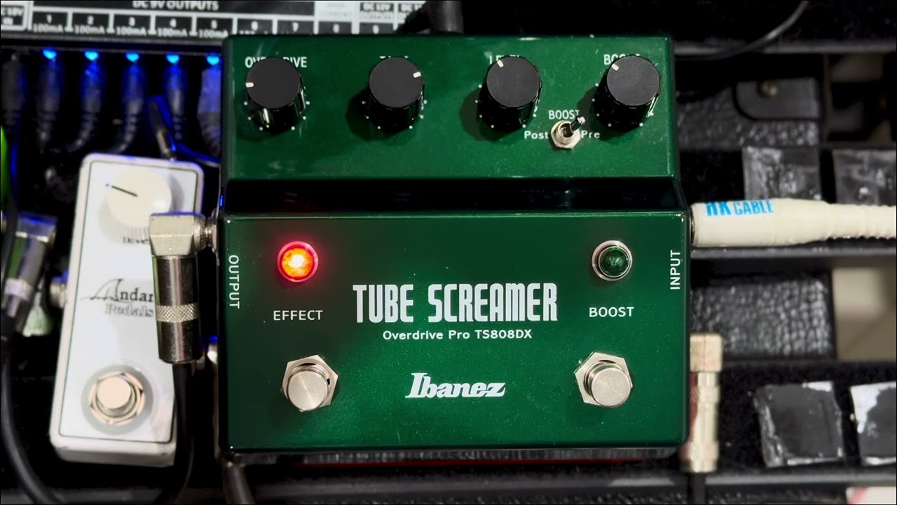 ทดสอบเสียง ibanez overdrive pro ts808dx