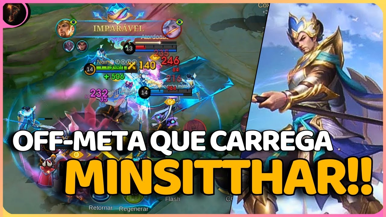 ACALMANDO UM GUSION EM 5 MINUTOS - MINSITTHAR GAMEPLAY | Mobile Legends