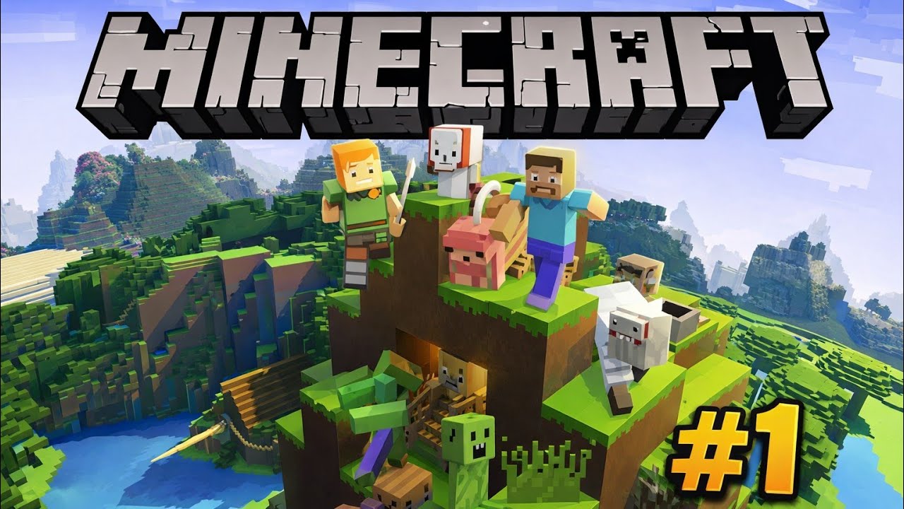 “Minecraft Gameplay #1 – Noob Adventures Begin!”