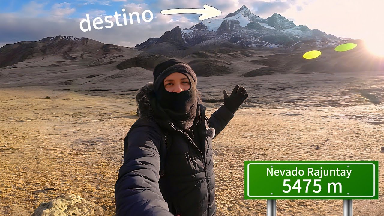 Casi muero en los 5,475 metros del Nevado Rajuntay