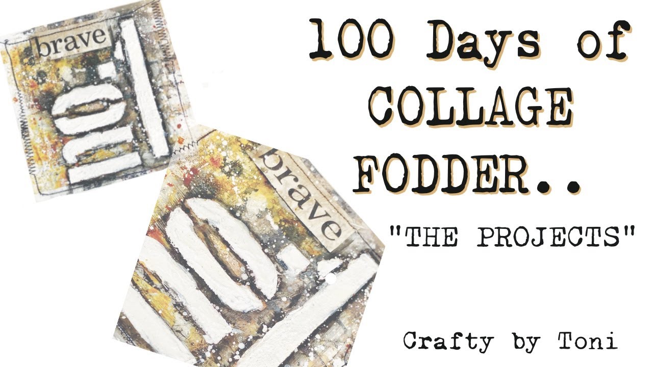 100 Days of Collage Fodder….……”THE PROJECTS” 001