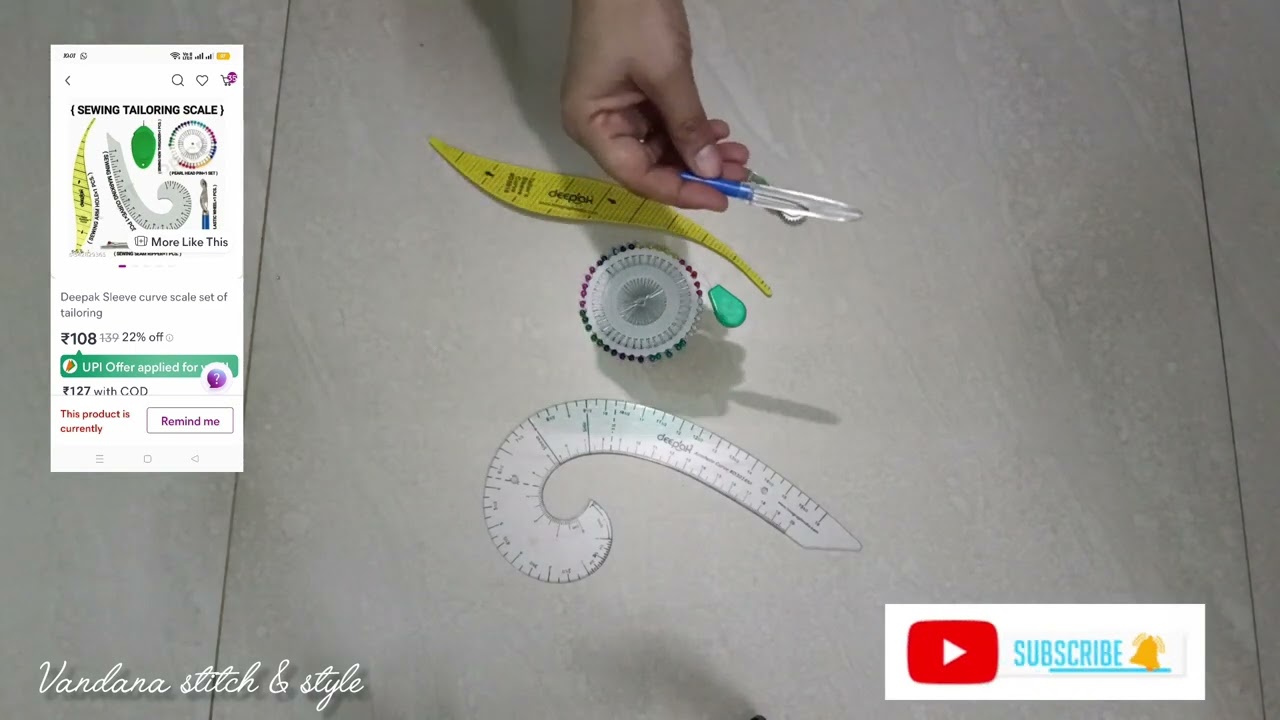 #meeshohaul tailoring tool सिलाई के लिए कुछ जरूरी सामान मीशो से खरीदा