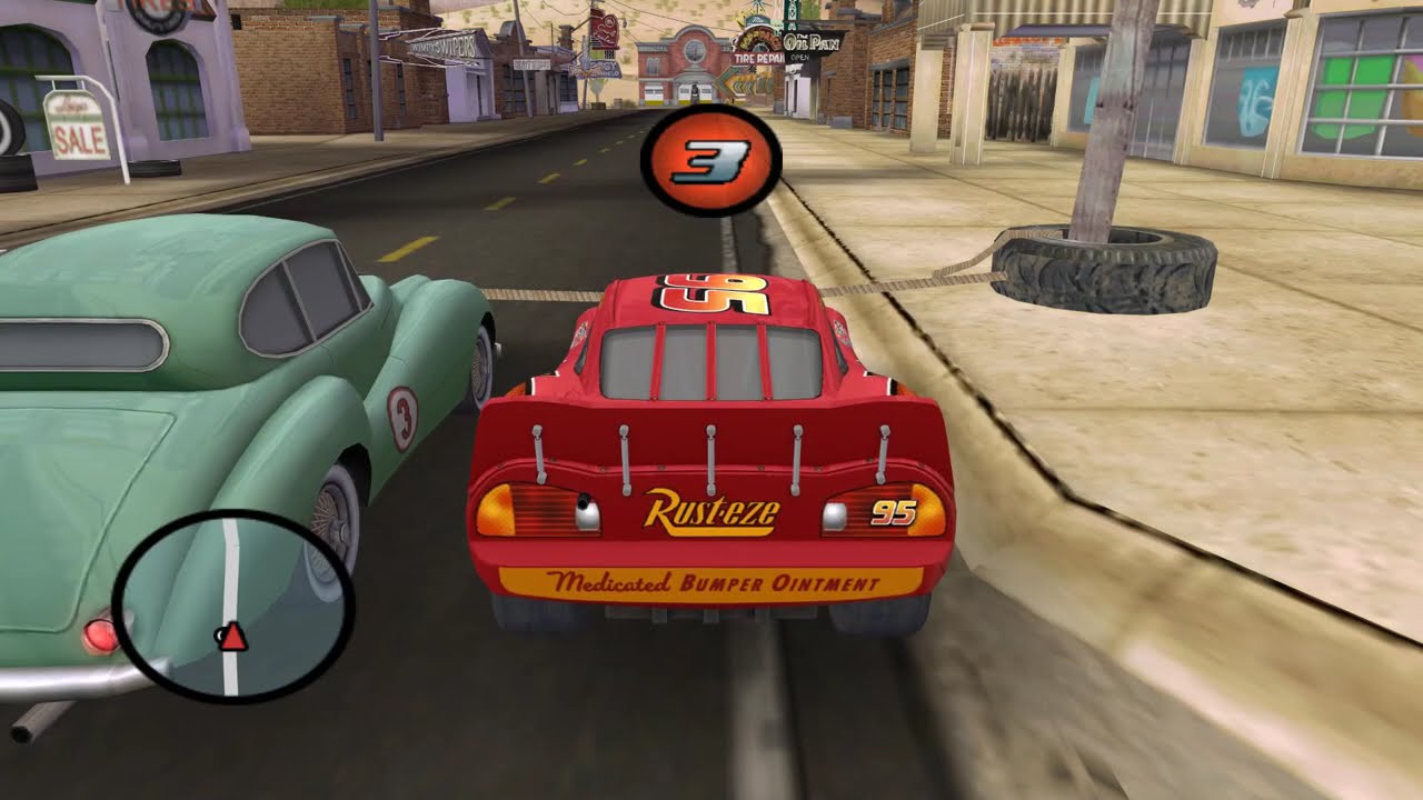 Cars: The Video Game - Wii 100% Walkthrough - Chapter 1 - Dolphin Emulator