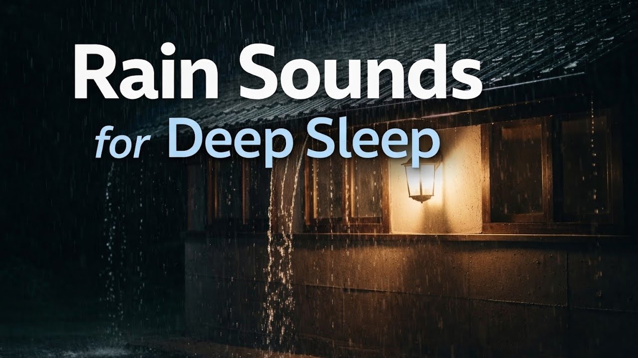  #Rain Sounds for Deep Sleep 🌧️ | Relaxing Night Rain Ambience (No Music) #asmr #rain #relax 