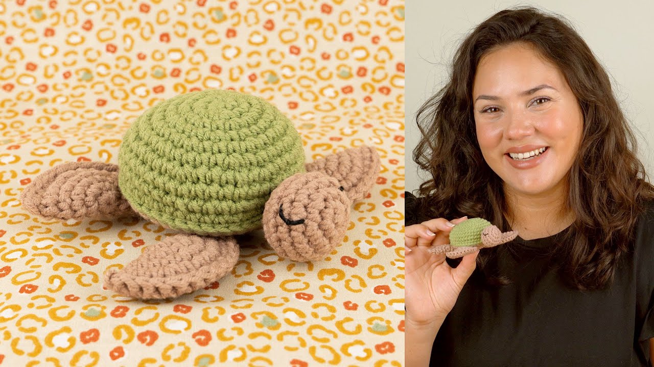 COMO FAZER TARTARUGA DE AMIGURUMI FÁCIL | ATELIÊ JÉSSICA BRANDÃO | #102