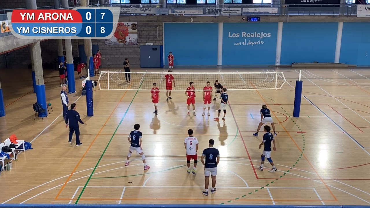 14 de diciembre de 2025 - LIGA A1 JUNIOR MASCULINO - ARONA 2-0 CISNEROS (25-22 | 25-15)