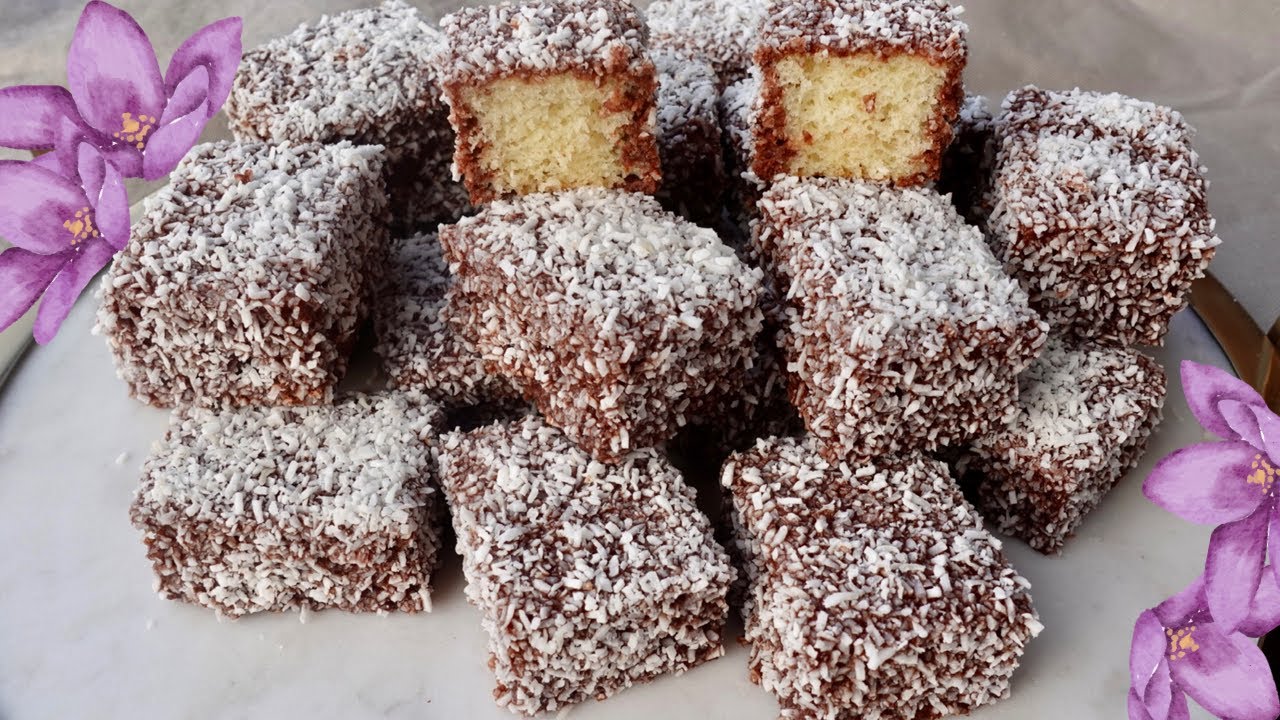 ODLIČAN RECEPT ZA SUPER SOČNE I MEKANE ČUPAVCE (LAMINGTONS)