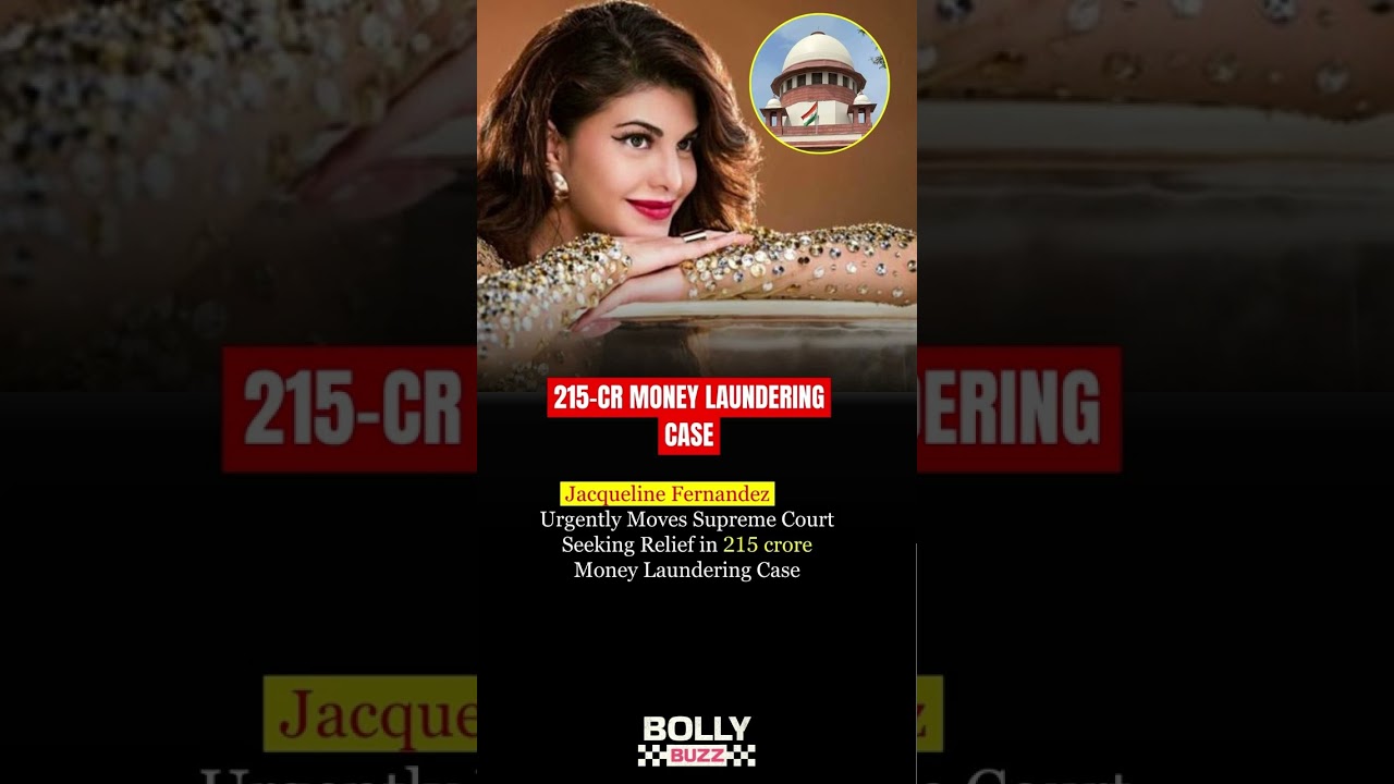 Jacqueline Fernandez Rushes to Supreme Court! 🏛️ ₹215 Cr Money Laundering Case Update 🚨 #bollywood